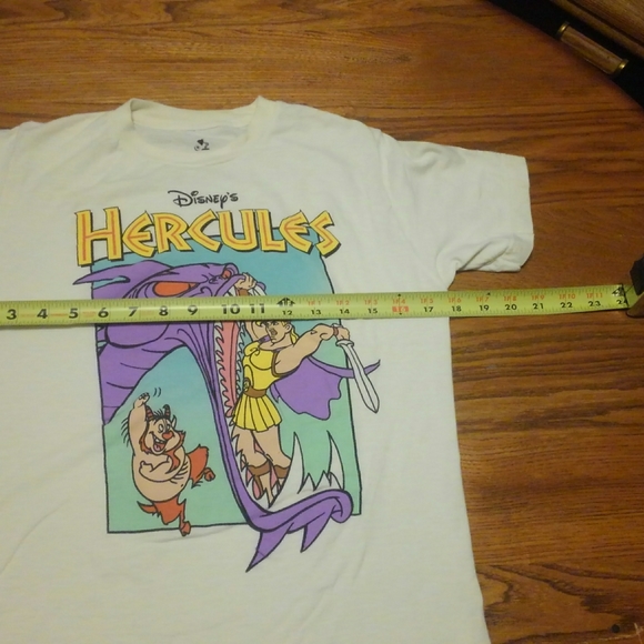 🐲 🗡️ Hercules Disney ✨️ Shirt Pixar Small Classic 90s 🔥 Stylish Fun Cartoon - Picture 5 of 8